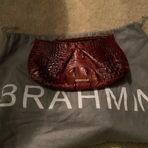 Brahmin Pecan Wristlet